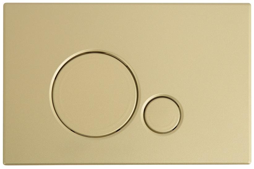 Кнопка смыва BelBagno SFERA CZR/BB-SR-BORO, брашированное золото