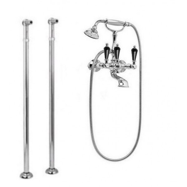 Напольный смеситель для ванны с ручным душем CEZARES DIAMOND-VDP-01-Sw-N