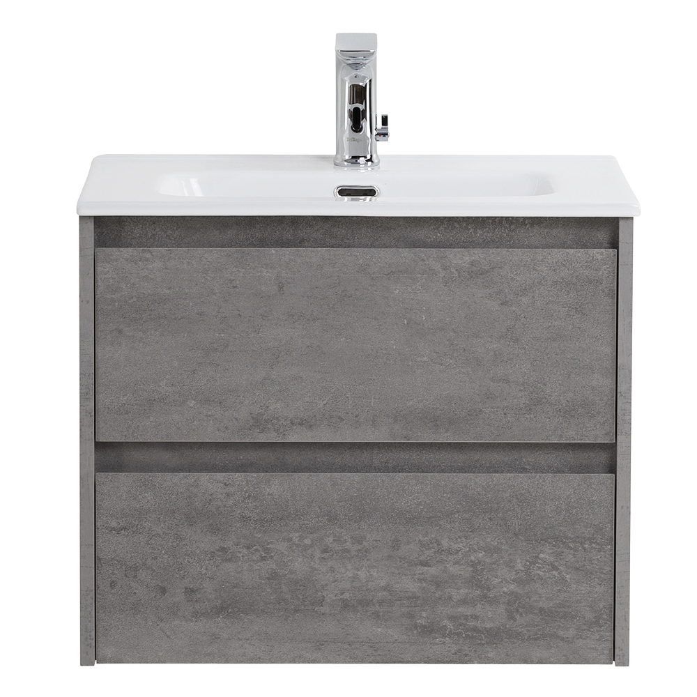 Тумба подвесная с раковиной BelBagno KRAFT 39-600/390-2C-SO-CG