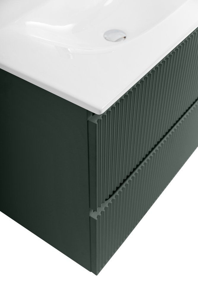 Тумба с раковиной подвесная BelBagno UNO-900-2C-SO-VO Еловый матовый, раковина белая BB-8099-90